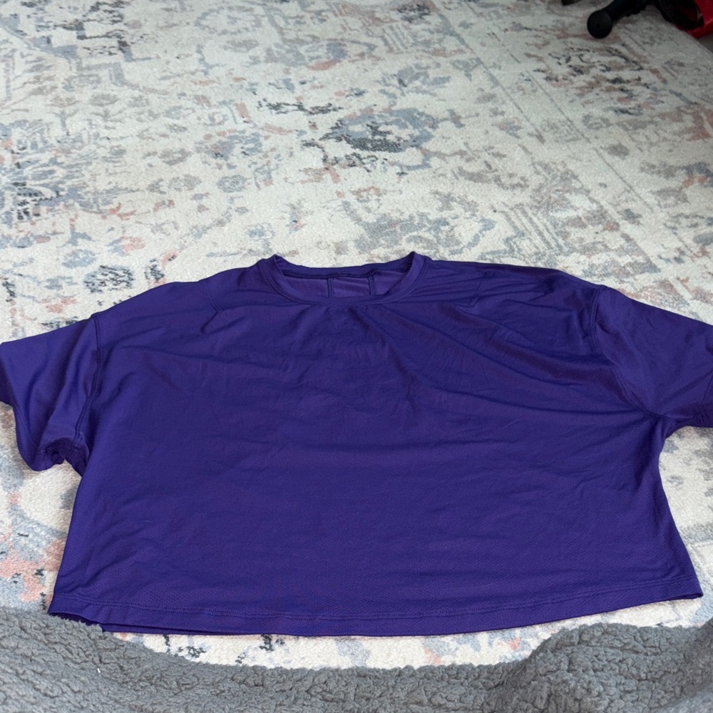 Lululemon crop top Purple Women's Top size 10/12
